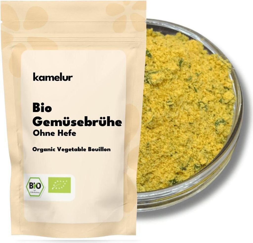 Kamelur® Bouillon de légumes bio en poudre 500 g Image du produit 