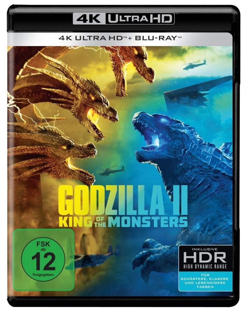 Godzilla II: King of the Monsters 4K Ultra-HD Blu-ray