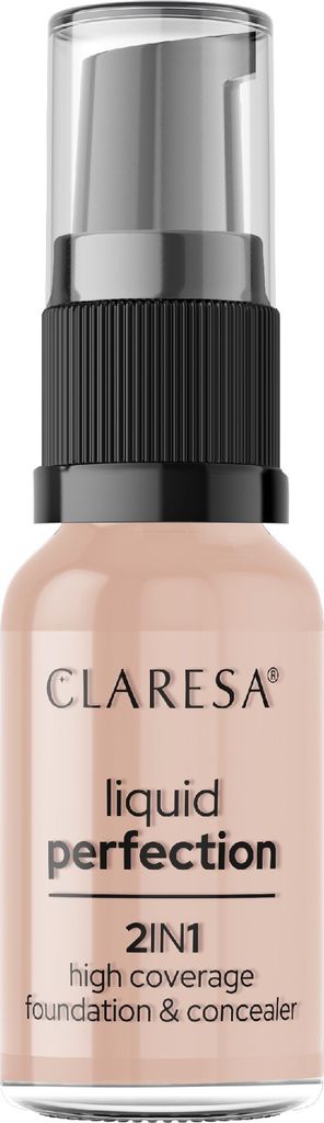 Claresa 2-in-1 Concealer & Foundation Nude 18g Produktbild 