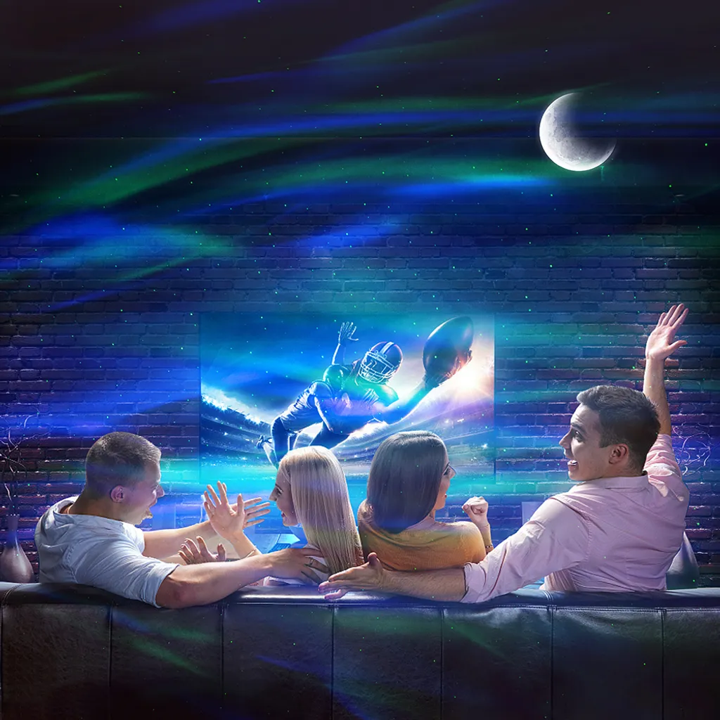 Proiettore LED Cielo Stellato Aurora con Bluetooth e Telecomando Online - 10