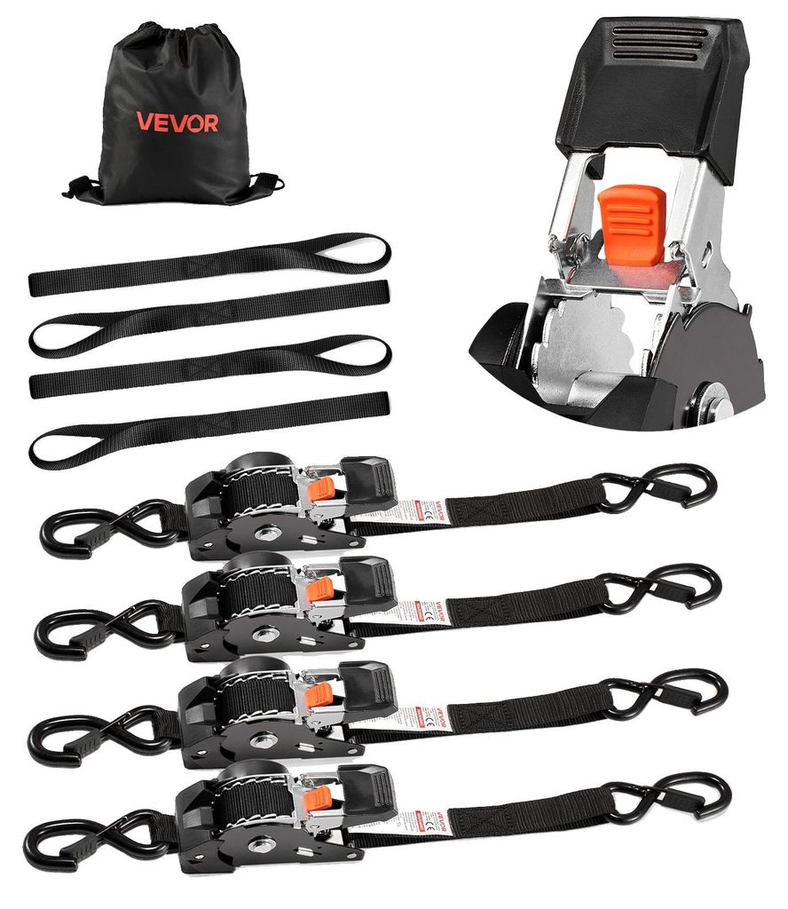 Correas de amarre automáticas VEVOR, 25,4 x 3048 mm, con Imagen del producto 