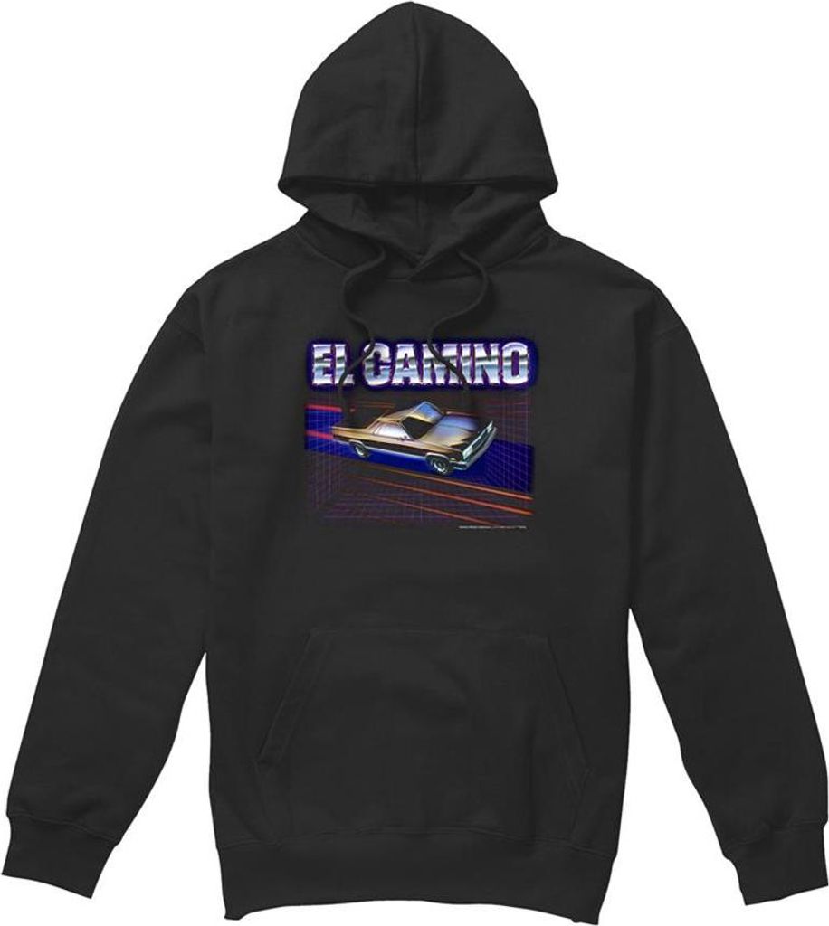 Chevrolet - "El Camino 85" Kapuzenpullover für Herren/Damen Uni TV21029 (M) (Schwarz)