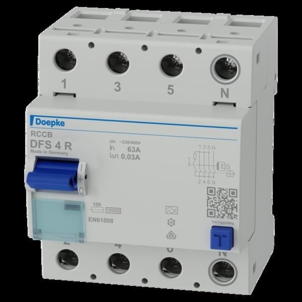 Doepke DFS 4 063-4/0,03-A R - Fehlerstromschutzschalter - Produktbild 