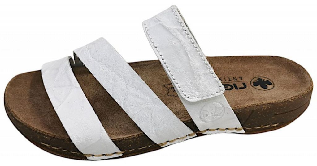 Scarpe da donna Rieker, modello sandalo, colore bianco, Immagine del prodotto 