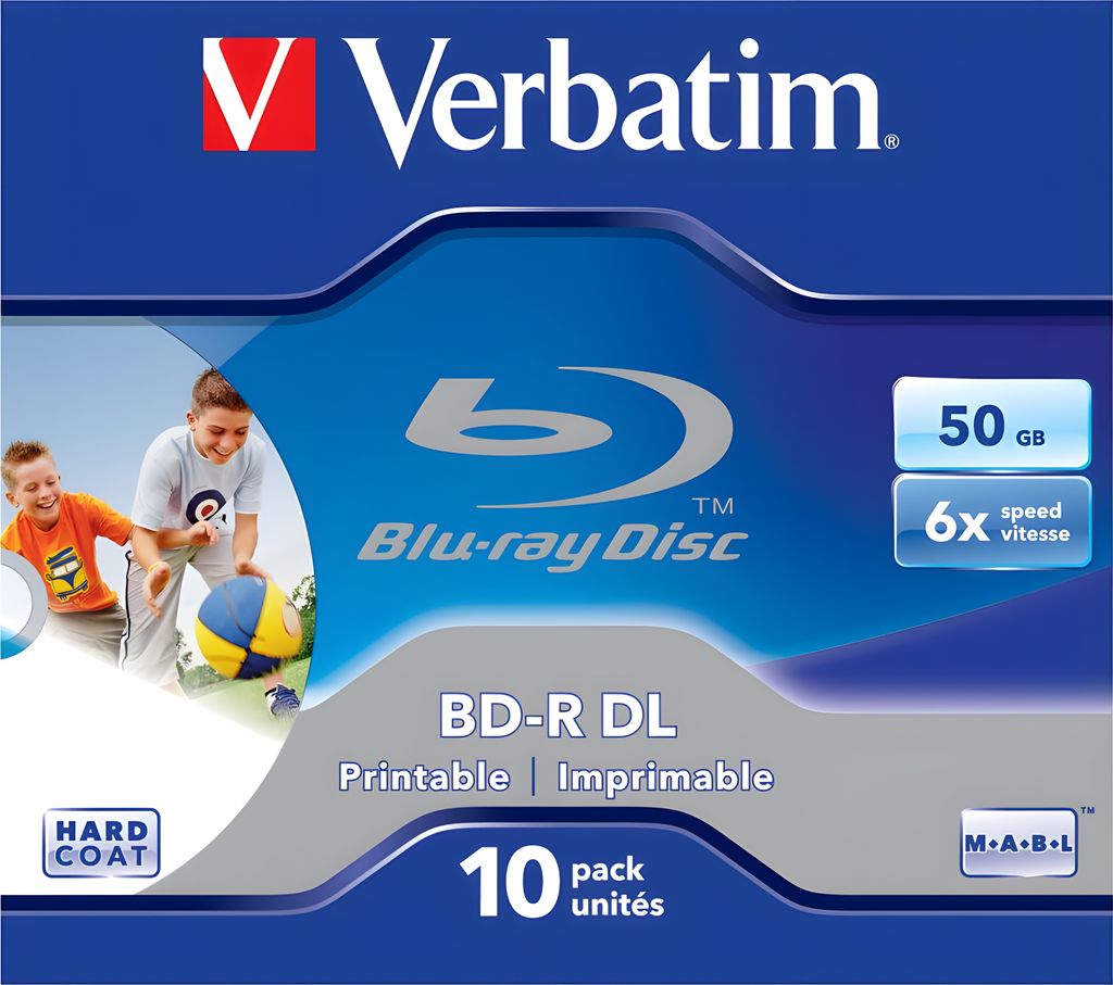 Verbatim 43736, 50 GB, BD-R, Kuferek na biżuterię, 10 szt. Zdjęcie produktu 