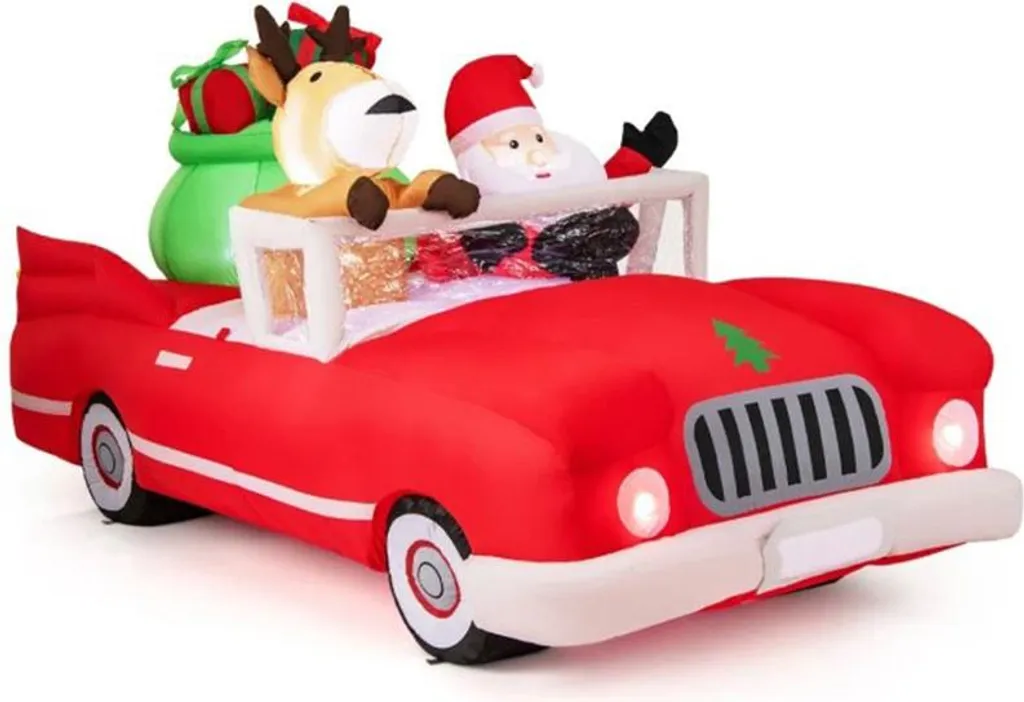 Babbo Natale Luminoso LED TT10024DE Cabriolet - Alta Qualità Online