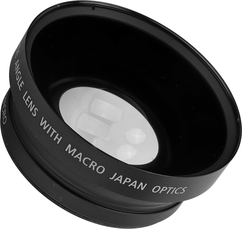 72 mm 0,43 x Weitwinkel-Makroobjektiv für Kamera mit Aufbewahrungstasche für Filterdurchmesser