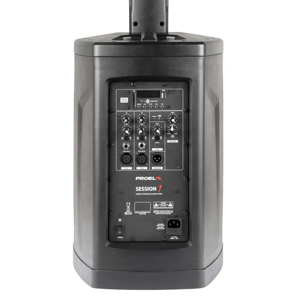 PROEL Session 1 Système de sonorisation colonne actif avec Bluetooth - 3