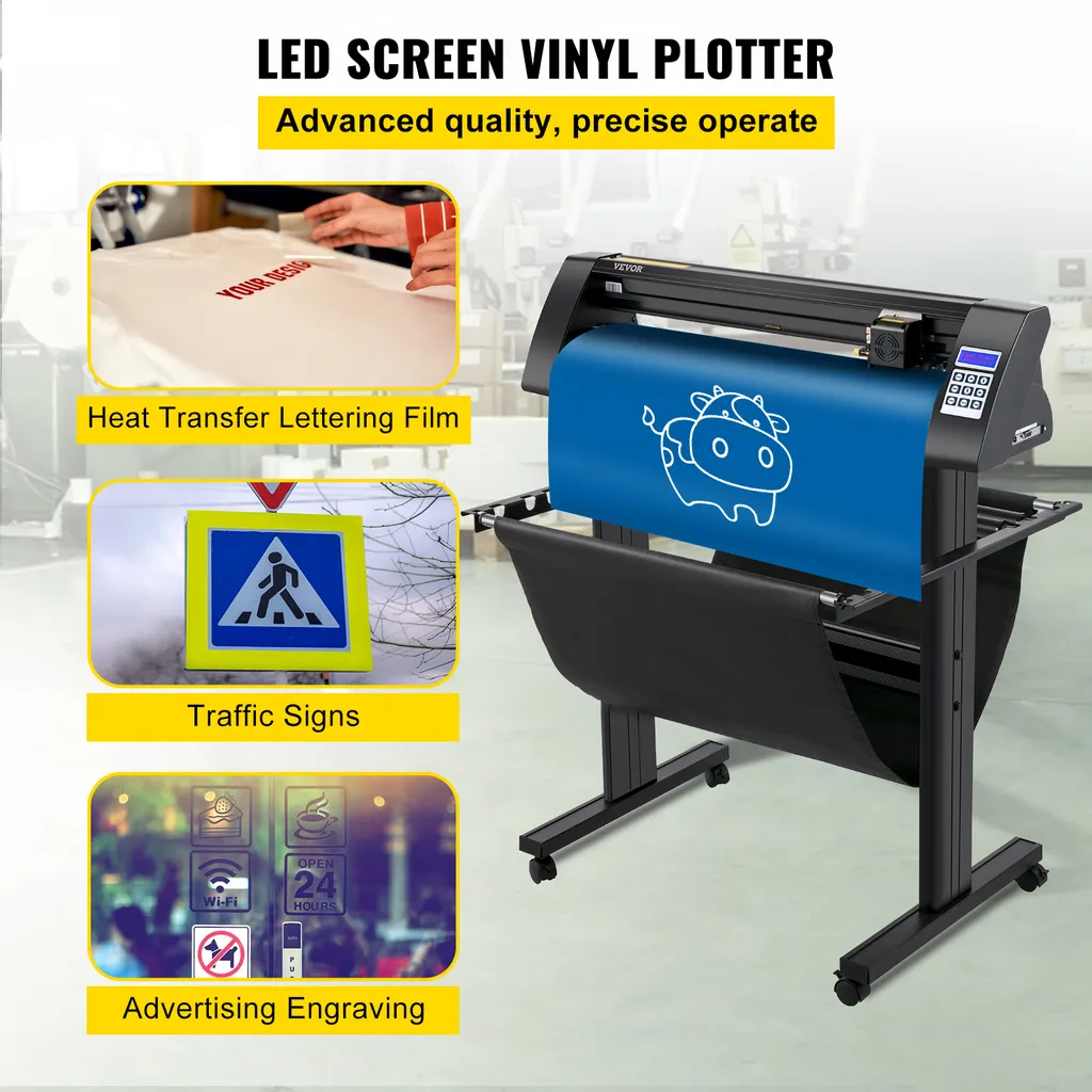 Plotter de découpe semi-automatique 720 mm avec logiciel Signmaster - 2