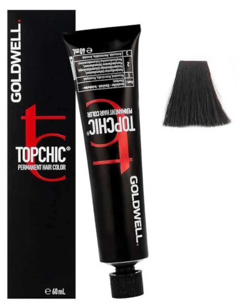 Goldwell Topchic Tube 3NN Dark Brown Extra  60ml - colore Immagine del prodotto 