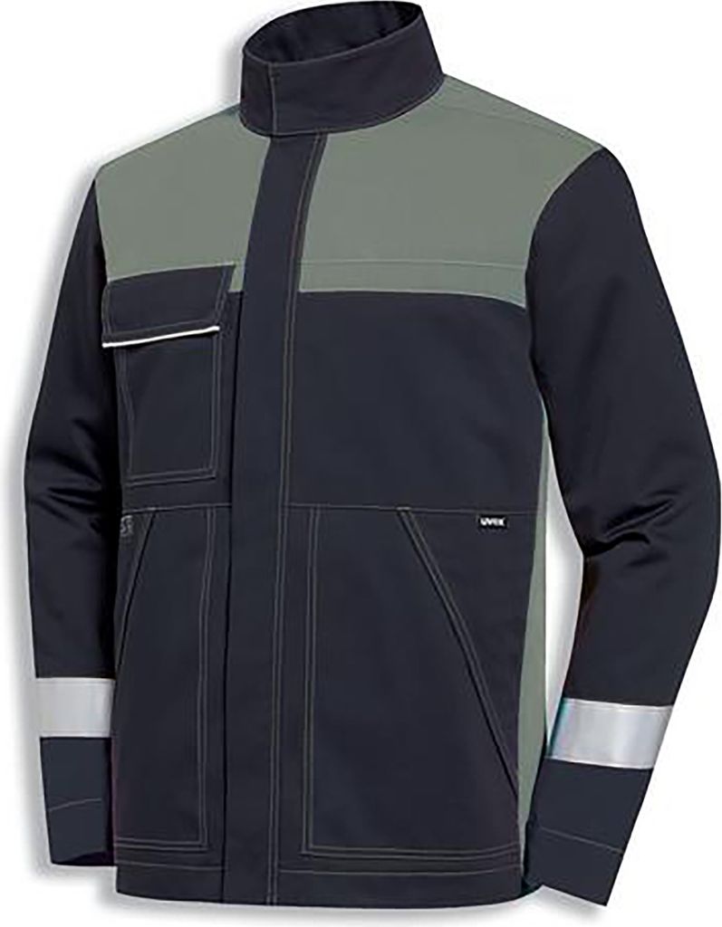 uvex Arbeitsjacke multifunction grau, dunkelgrau Gr. 98, 102