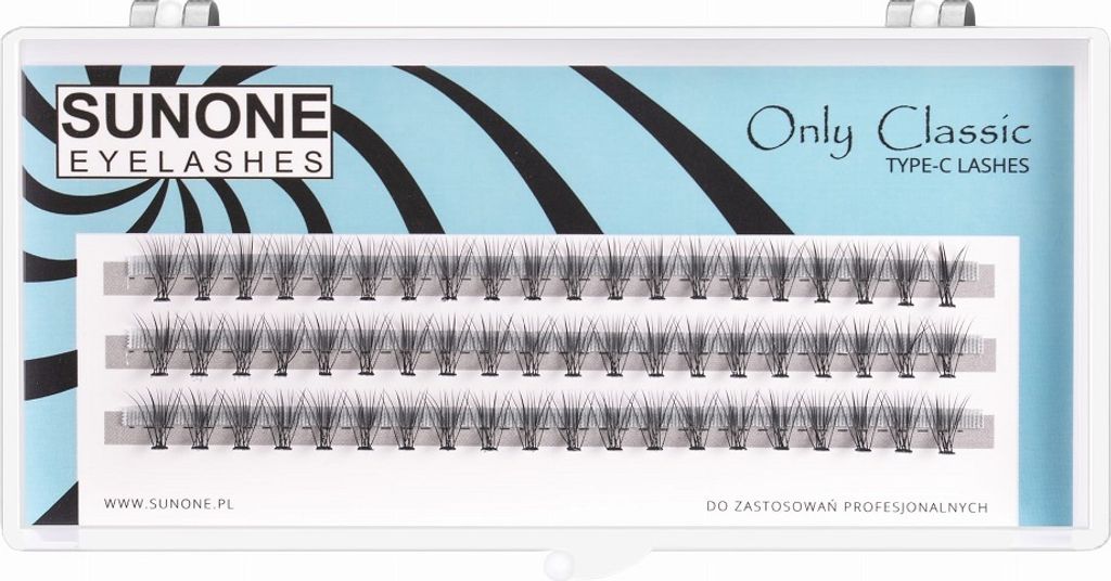 Sunone Only Classic rzęsy kępki standard 8mm, 60 sztuk