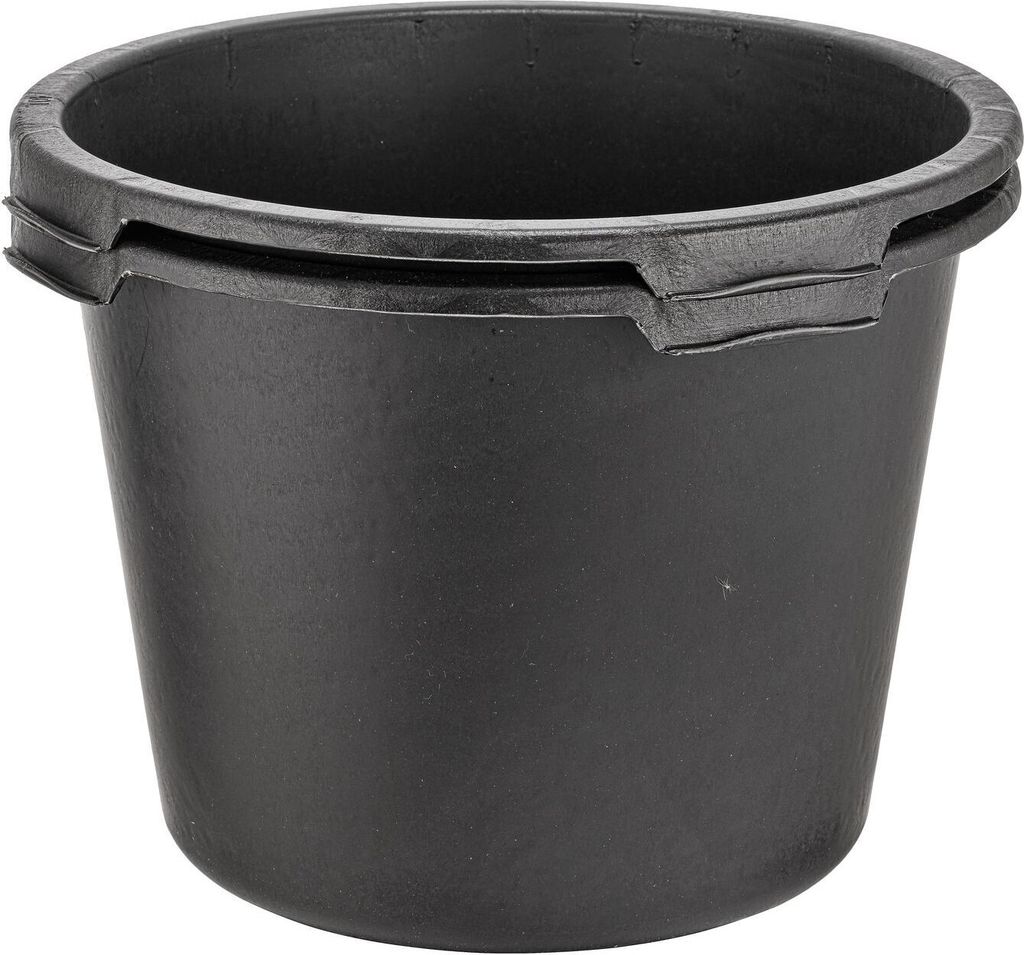 Kieskönig 10er-Set Mörtelkübel 65 Liter – Runde Pflanzwanne Aus Robustem Recycling-Kunststoff