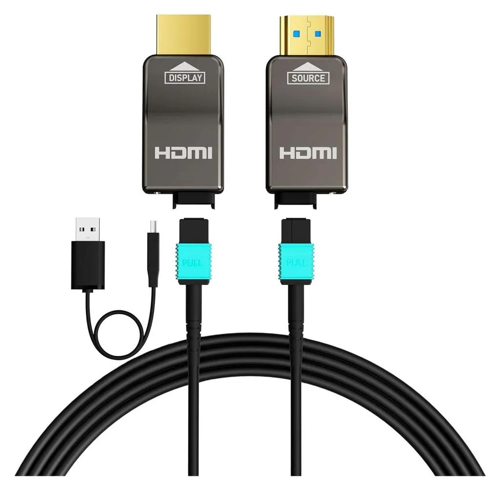 Cavo HDMI 2.1 RUIPRO 8K Armato 6m: Design e Performance Estrema