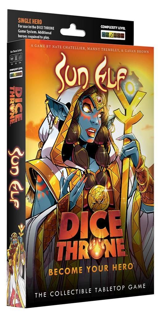 Dice Throne Sun Elf Hero Pack - Würfelspiel - EN Version Produktbild 
