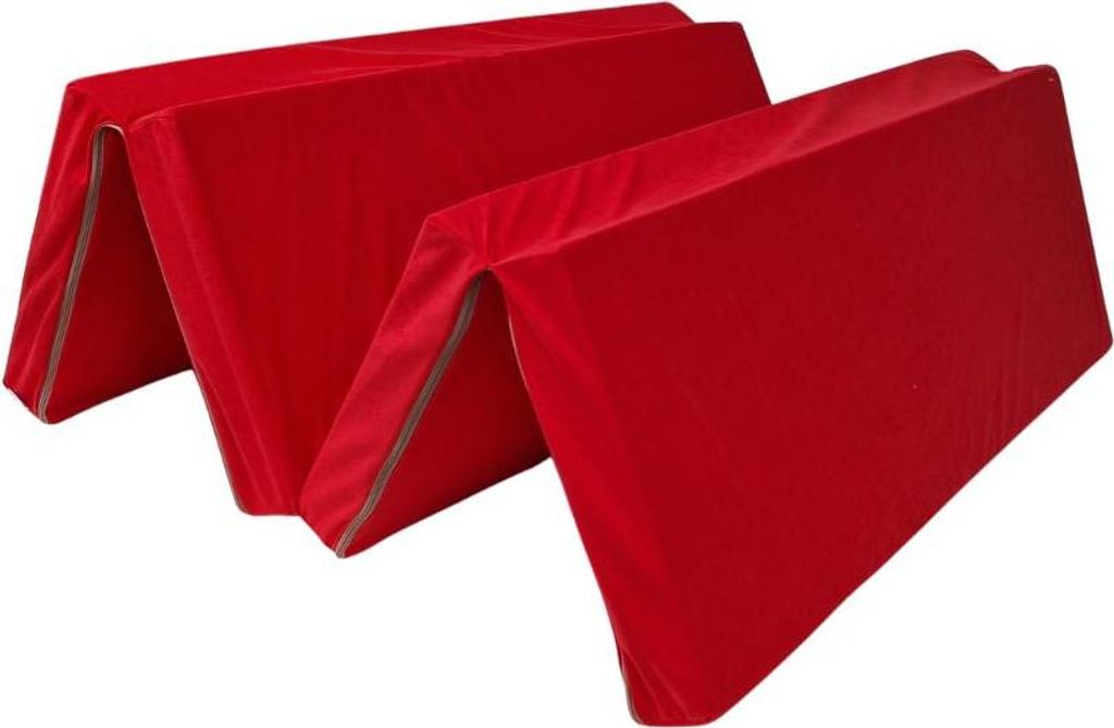 Materac składany 180×120×8 cm - 3100, 4-częściowy, dla Zdjęcie produktu 