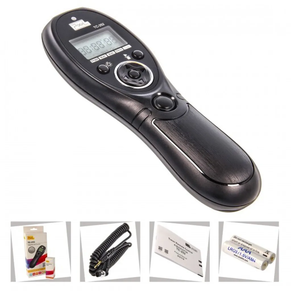Télécommande de déclenchement filaire TC-252/DC0 avec écran LCD Pixel - 13