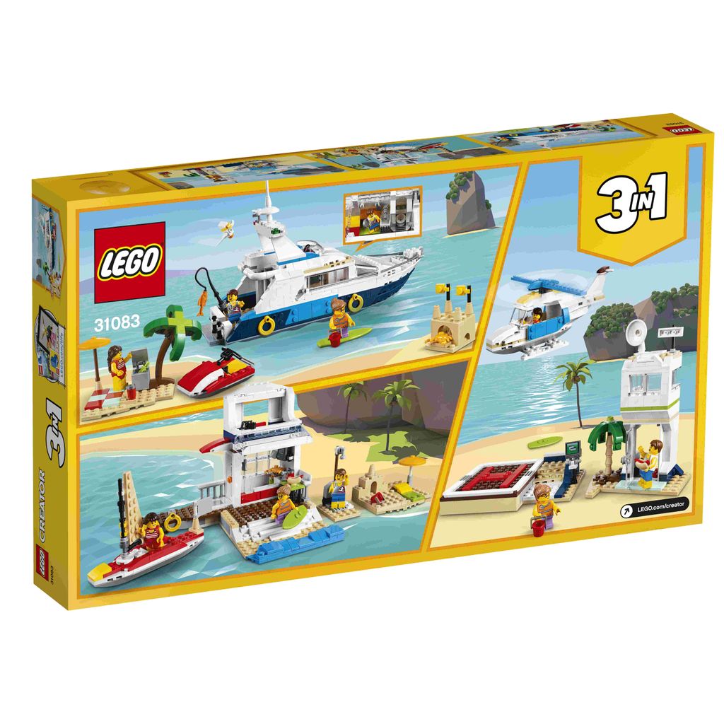 LEGO® Creator Abenteuer auf der Yacht, 31083 Produktbild 