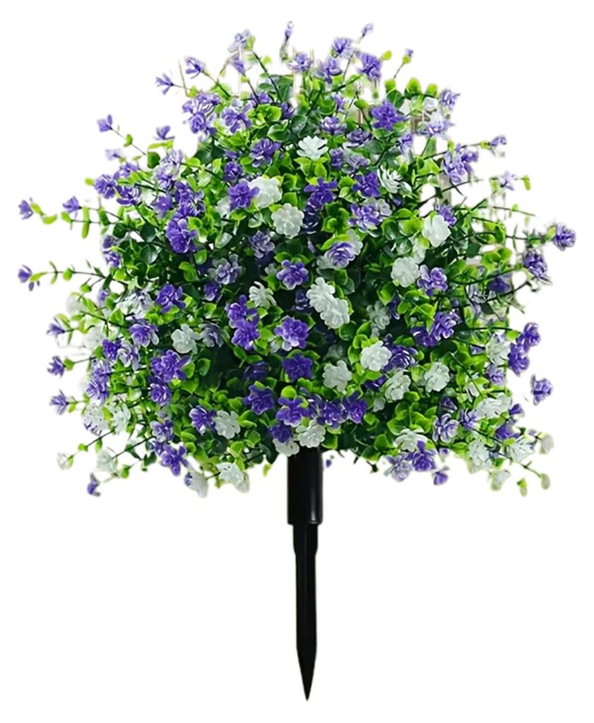 Künstlicher Topfbaum mit Erdspießen, UV-beständige künstliche Kamelien-Topiary-Pflanze für den Außenbereich, naturgetreue künstliche Kamelie...
