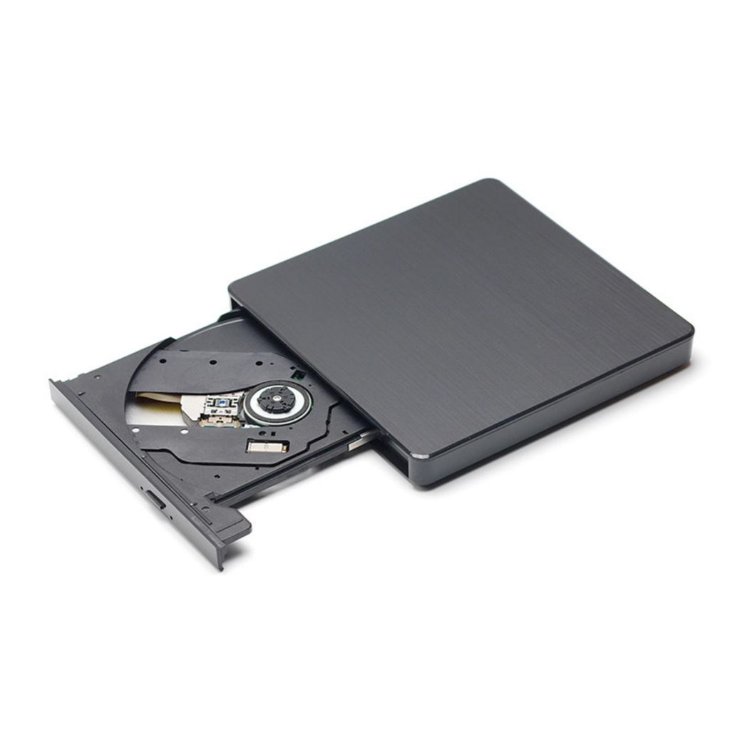 AIORBER Tragbar Externer DVD-RW Brenner USB, Plug & Play, kompatibel mit Windows/Mac/Linux, für Laptop/PC, Lesen/Brennen