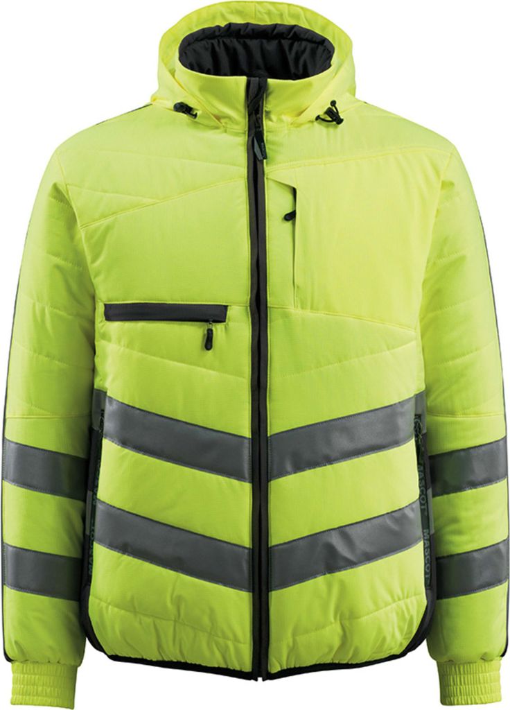 MASCOT Dartford Thermojacke Größe L, hi-vis gelb/schwarz | Packung (1 Stück)