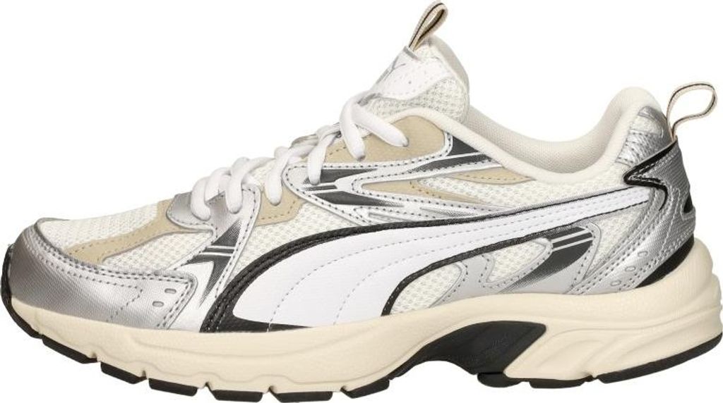 Puma Milenio Tech  Sneakers Laag - Zilverkleur - Maat 40 Produktbild 