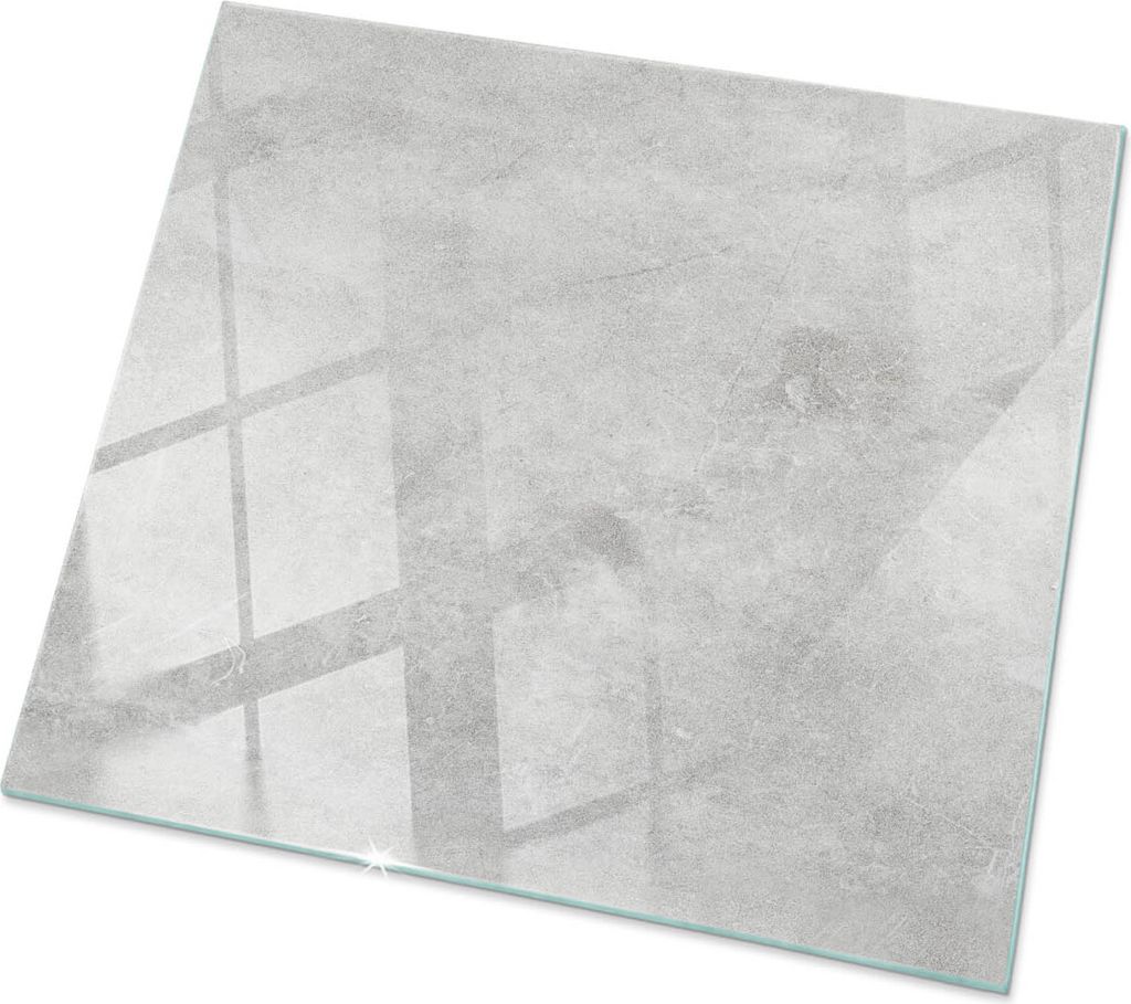 Betontextur mit Kratzern– Küchenarbeitsplatte – Glasplatte Küche – Glasarbeitsplatte – Küchenplatte Glas – Arbeitsfläche Glas – Pfl...