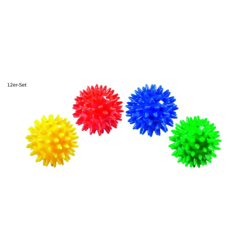 Palline riccio set di 12 assortite in 4 colori Immagine del prodotto 