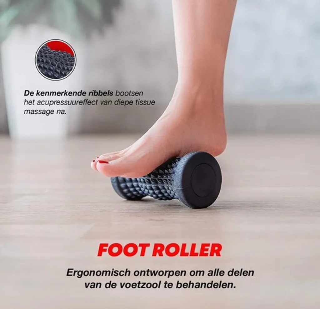 Soulager la Douleur Musculaire avec ce Set de Rouleaux de Massage Pieds - 3