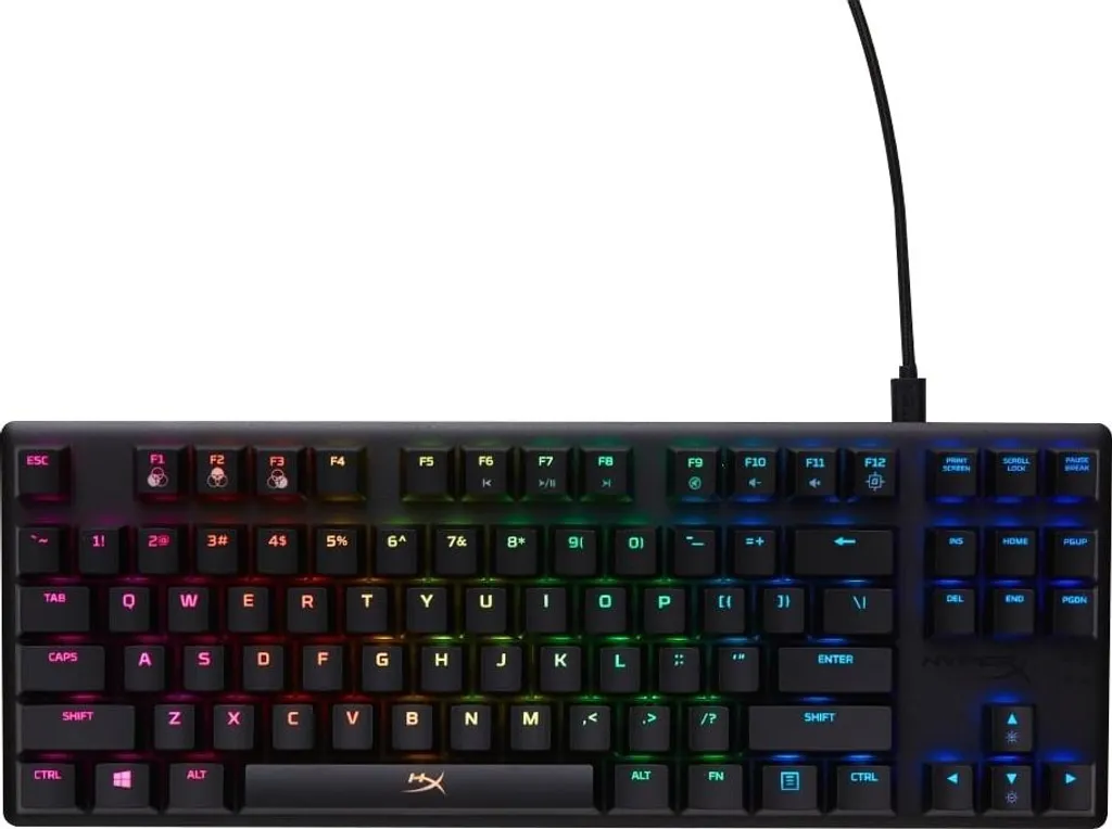 Clavier HyperX Alloy Origins Core RedSwitches RGB en aluminium noir