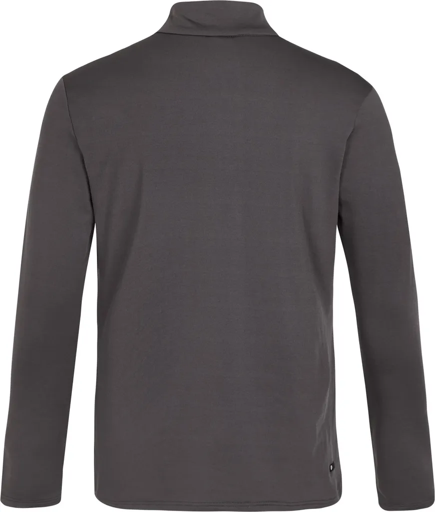 PROTEST REWILL Top attivo con 1/4 di zip Deep Grey Deep Grey L