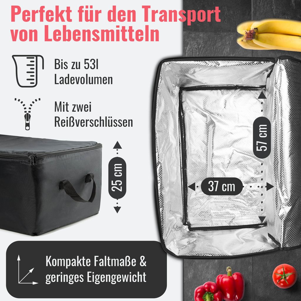 Kühleinsatz Große Kühl-Tasche Kühl-Einsatz Thermo-Tasche Produktbild 3