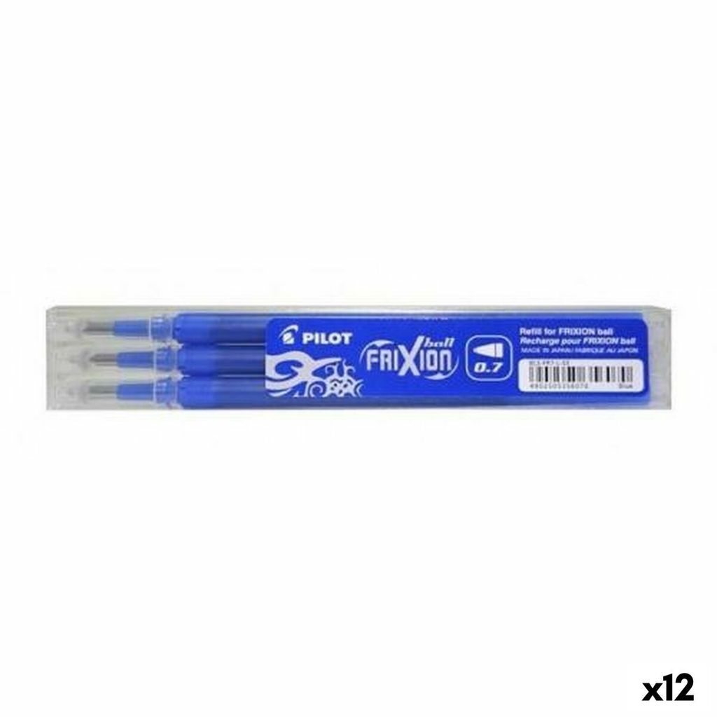 Pilot - Rollerpenvulling Pilot Frixion BLS -Fr7 M Blue | Setzen Sie ein 3 -Stück | 12 Stücke