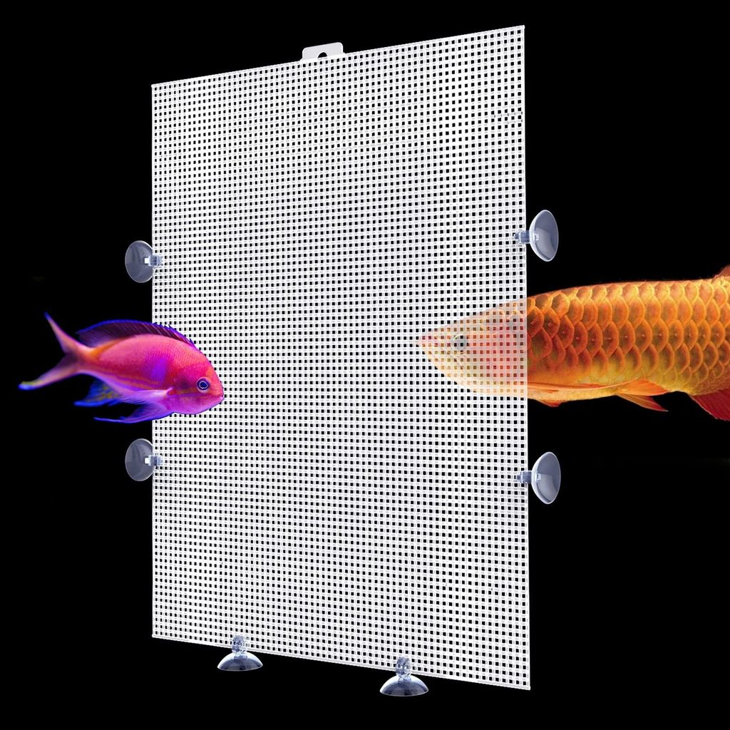 Lot de 2 séparateurs pour aquarium en plastique Image du produit 