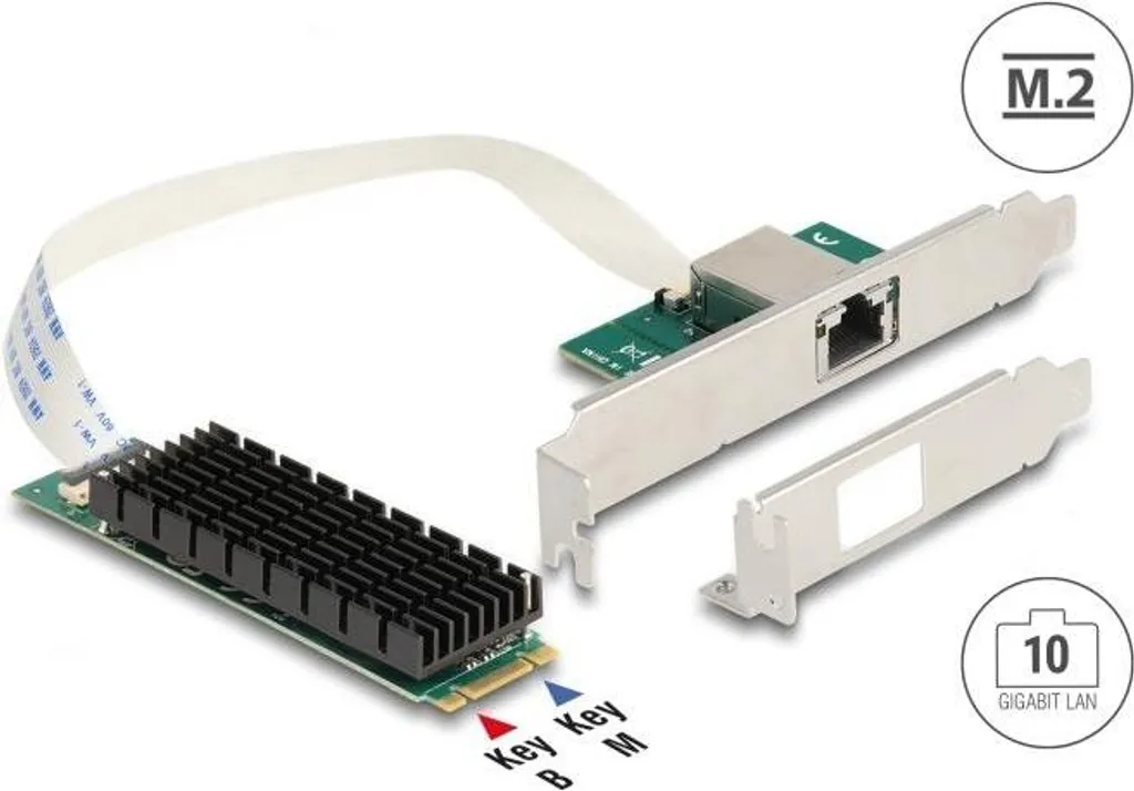 Supprimer les lenteurs réseau avec la carte M.2 10 Gigabit Ethernet