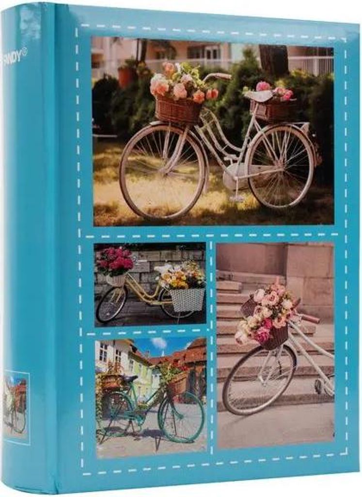 Taschenalbum, genäht, CDS 46300 für 300 Fotos 10x15 cm mit der Beschreibung BIKE 1