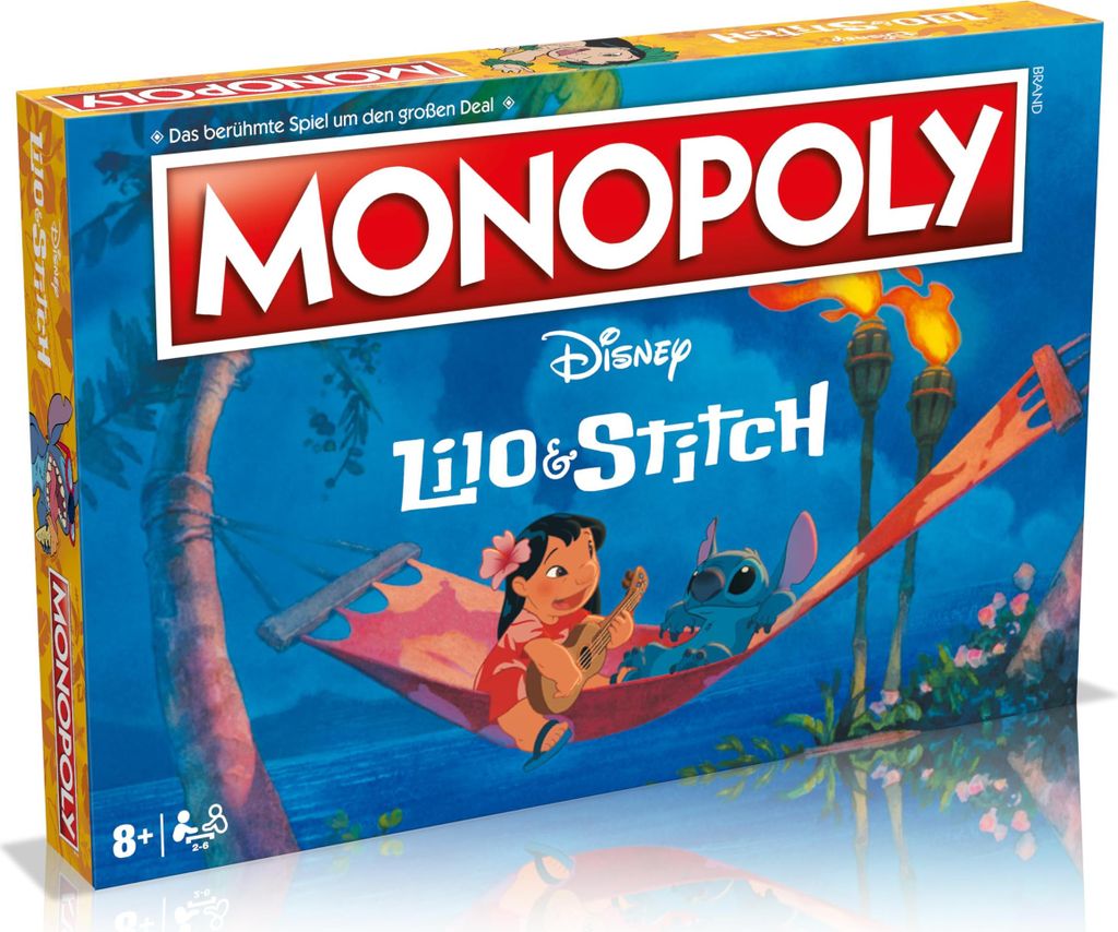 Monopoly - Lilo & Stitch Brettspiel Gesellschaftsspiel Spiel Disney