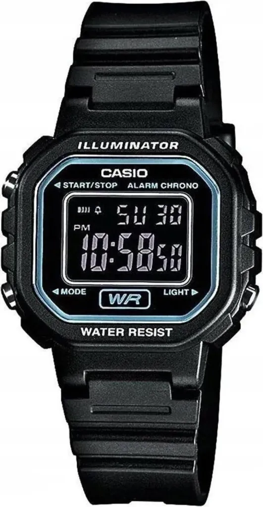 Orologio Casio Bambino LA-20WH-1BDF Nero Originale con Scatola