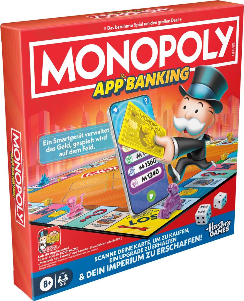 Monopoly Bankieren-app, 8 jaar Productafbeelding 
