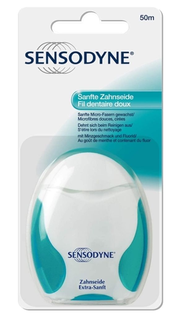 Sensodyne Extra Sanfte Zahnseide, 50m - Germany