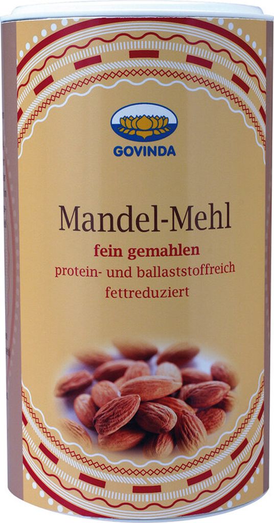 Govinda Natur 419, 200 g, 100 % entölte, gemahlene Mandeln, Produktbild 