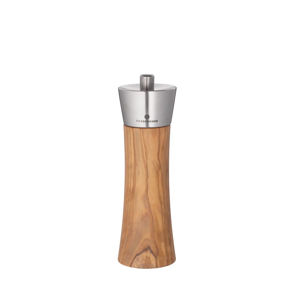Zassenhaus Pfeffermühle Augsburg Olivenholz, 18 cm Produktbild 