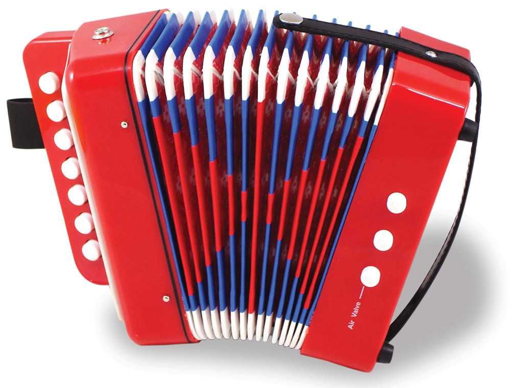 Vilac Akkordeon Spielzeug Musikinstrument für Kinder mehrfarbig