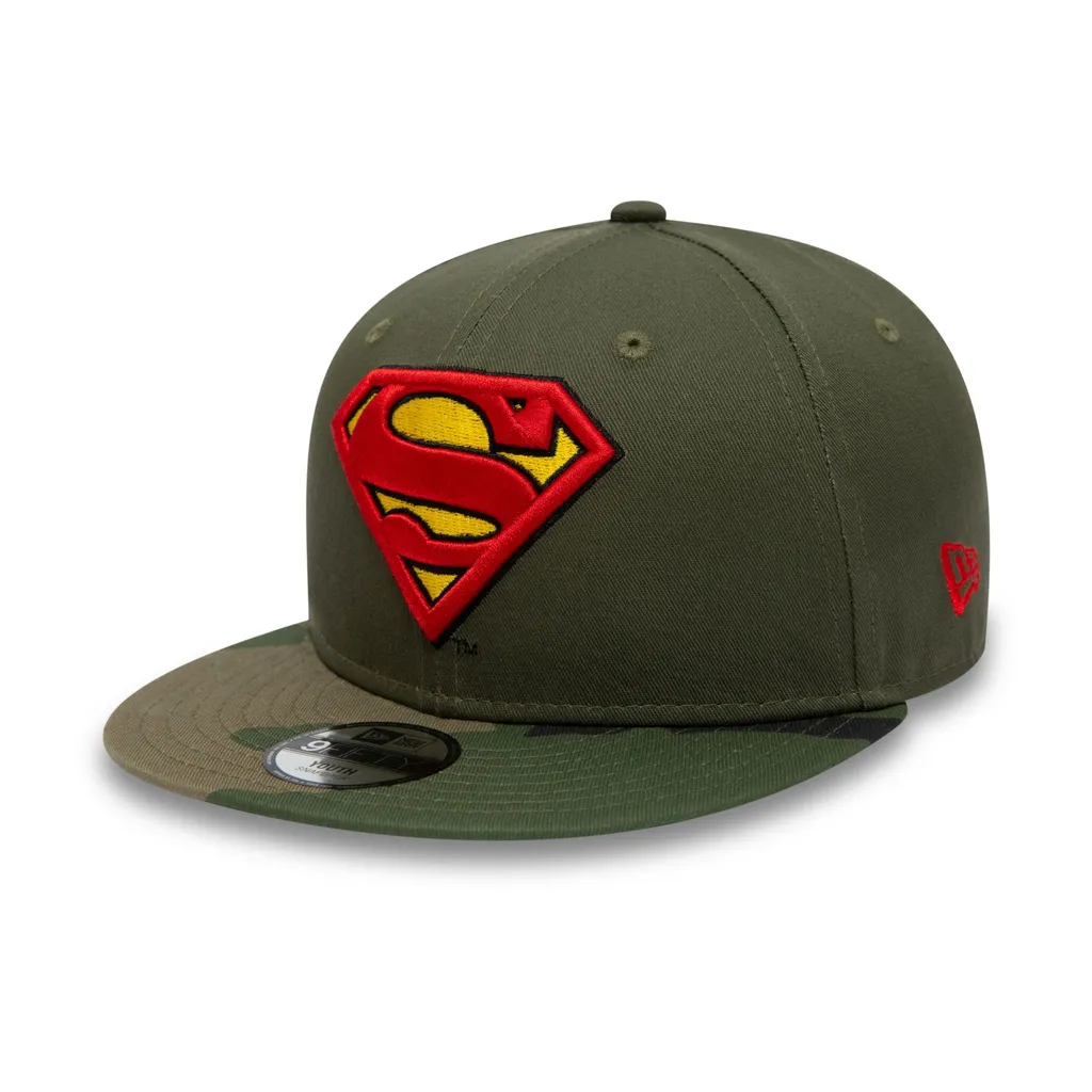 Casquette Enfant Superman New Era 9FIFTY pour Loisirs et Sport Camo