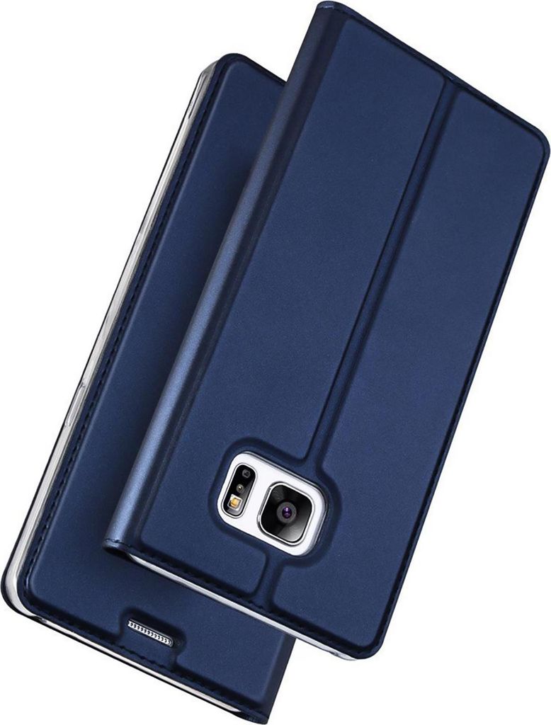 Handy Hülle Samsung Galaxy S7 Edge Book Case Schutzhülle Tasche Slim Flip Cover Etui