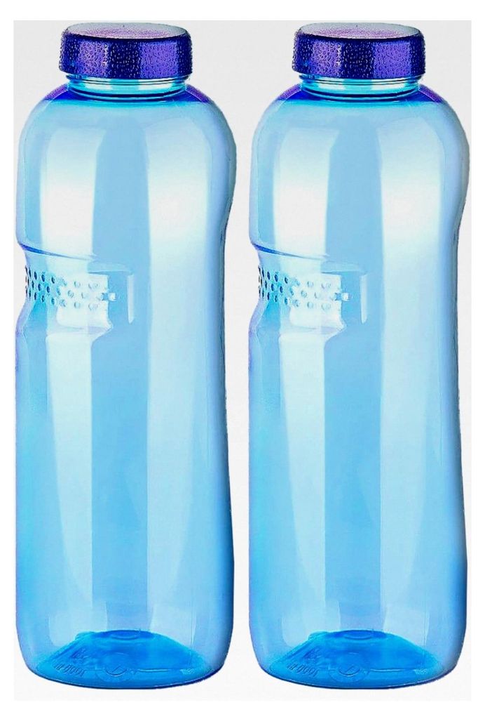Trinkflasche 2 x 1,0 Liter für gefiltertes Wasser