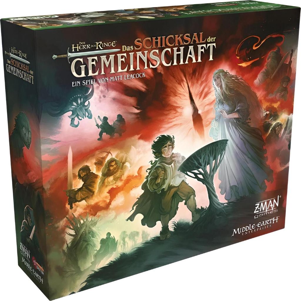 Asmodee Der Herr der Ringe: Das Schicksal der Gemeinschaft 6 - deutsche Version