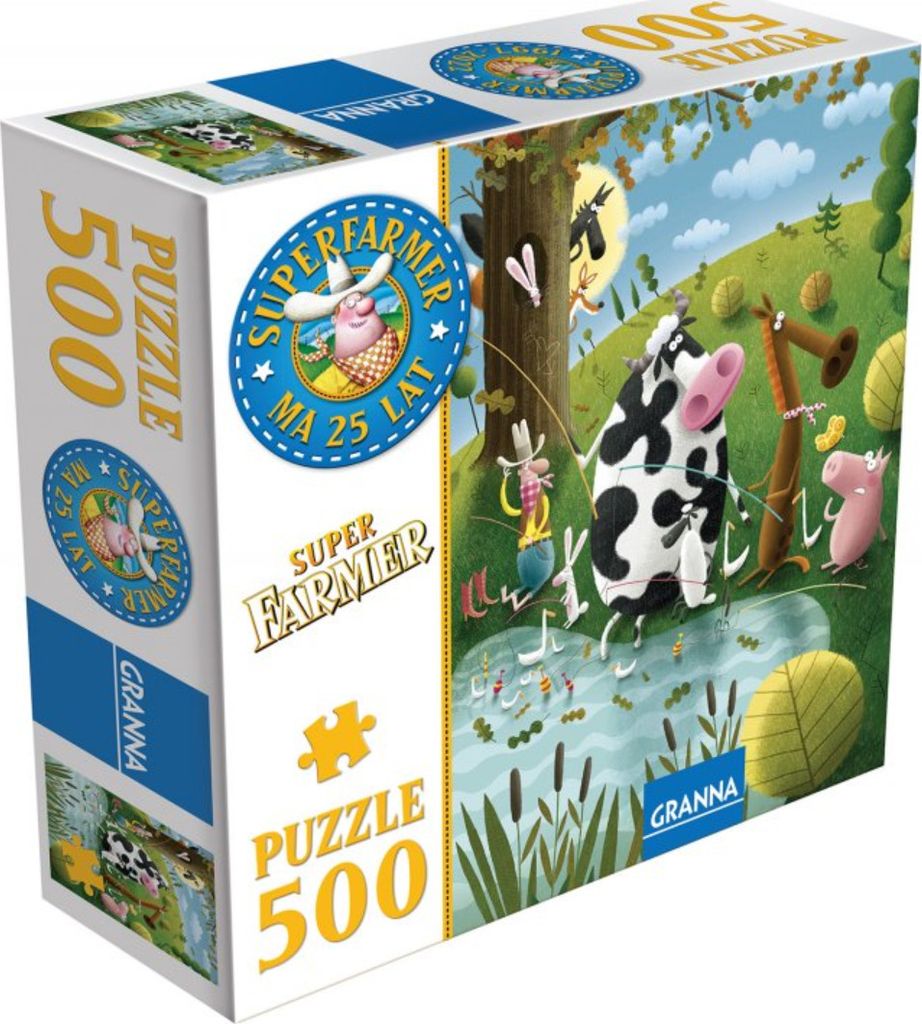 GRANNA Puzzle Superfarmář 500 dílků