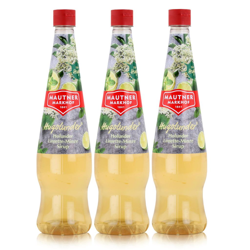 Mautner Getränkesirup Holunder Limette-Minze 0,7L - Produktbild 