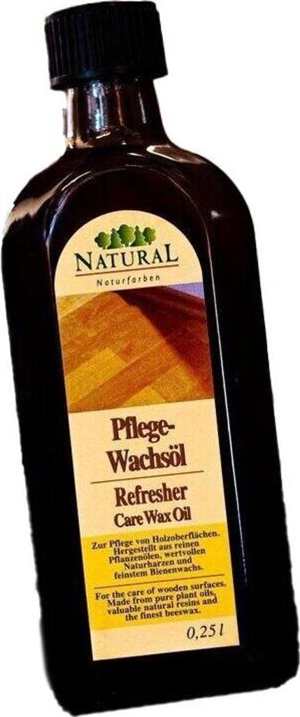 NATURAL Pflegewachsöl Farblos 250ml Produktbild 